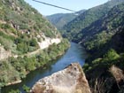 Vista del Sil desde la carretera de los pantanos (Os Peares - Loureiro)