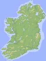 Mapa de Irlanda