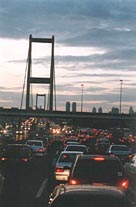 Atasco en Estambul. Foto proporcionada por Auxi Celador