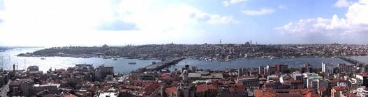 Vista desde Galata (Foto proporcionada por Mikel L&oacute;pez de Vergara)
